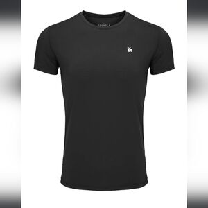 YoungLa Zephyr Workout Tee Black Medium